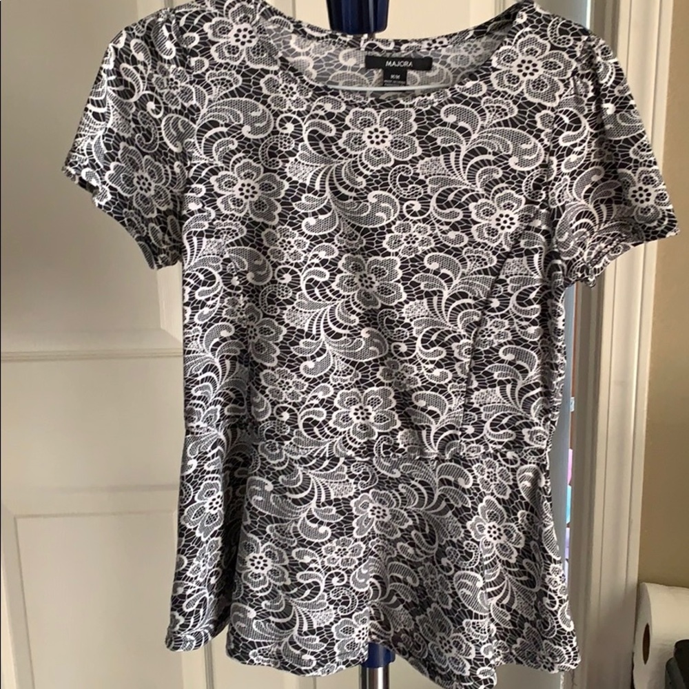 MAJORA short sleeve shirt floral